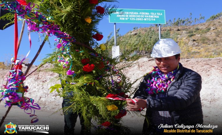 Inauguramos obra Pucara – Poroma - Tula Tula