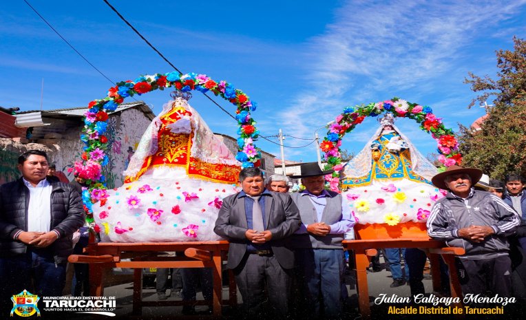 Multitudinaria Procesión en Honor a San Pedro y San Pablo Recorre las Calles de Tarucachi